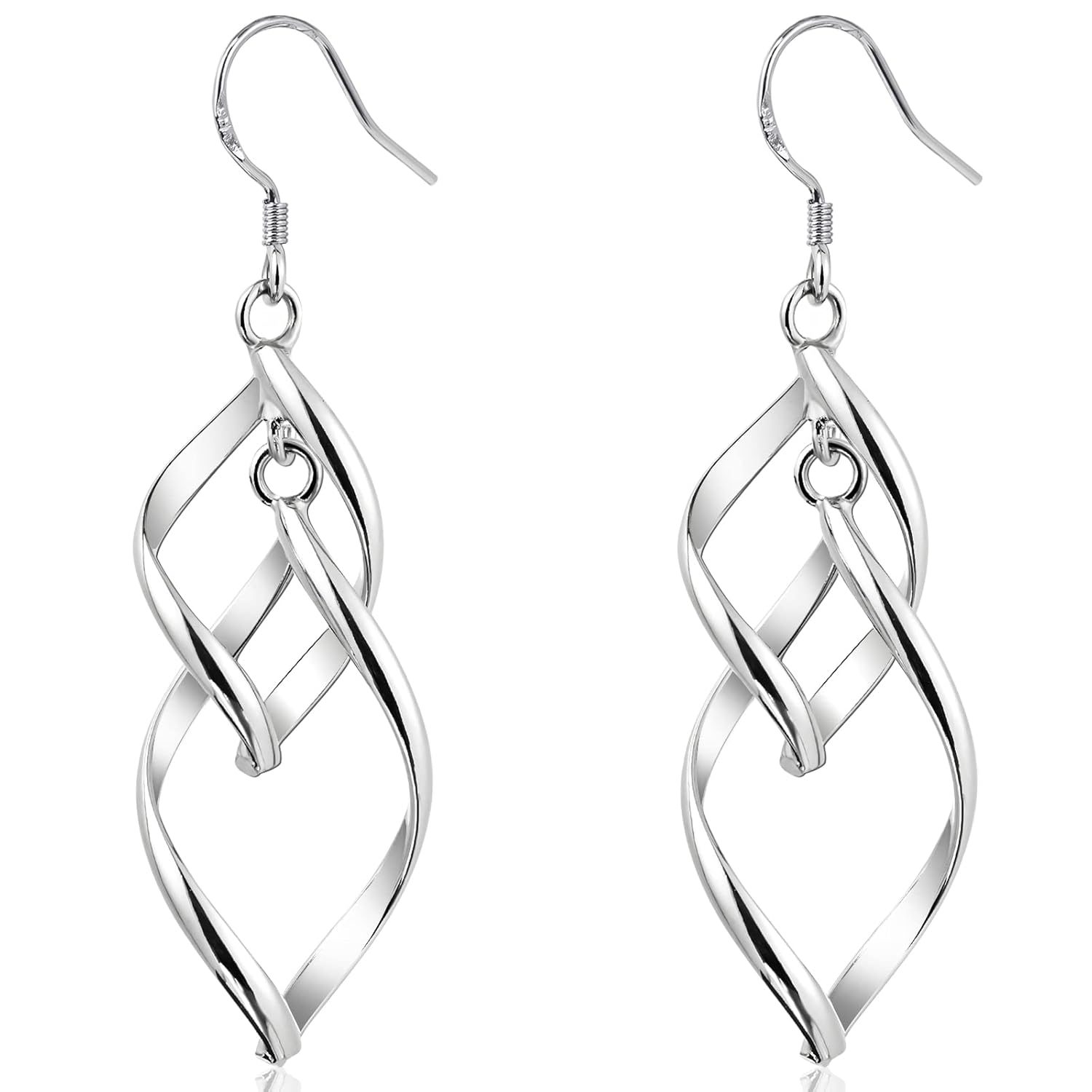 Sterling Silver Earrings (925) – Elegant Everyday Shine