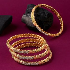 22K Gold Bangles – Elegant Craftsmanship with Timeless Shine